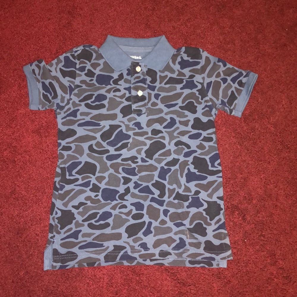 GAP Kids Brand New Boys Sz S Camp Polo Shirt